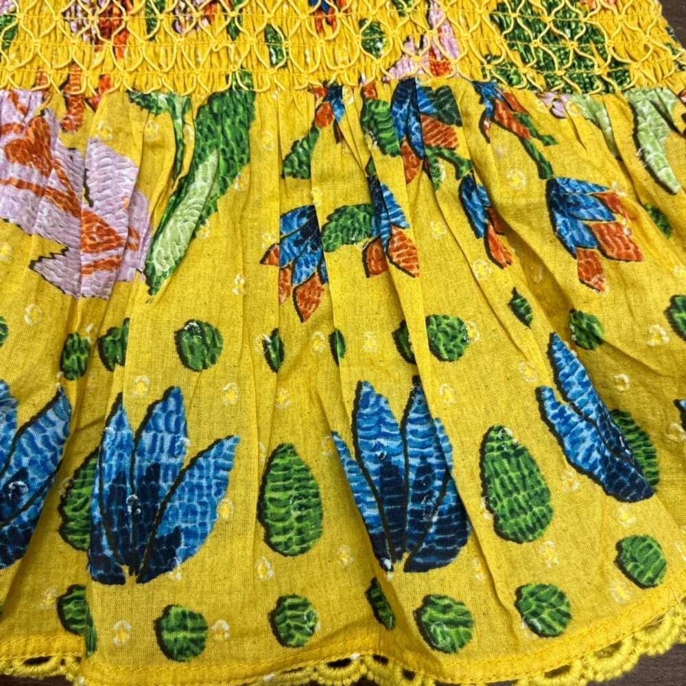 FARM Rio Vibrant Yellow Mini Skirt - Picture 9 of 16
